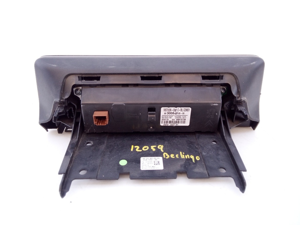 SISTEMA AUDIO / RADIO CD CITROËN BERLINGO 9830084880 / E3-B2-14-2 / 9818777780 9830084880E3B21429818777780 - Vista 3