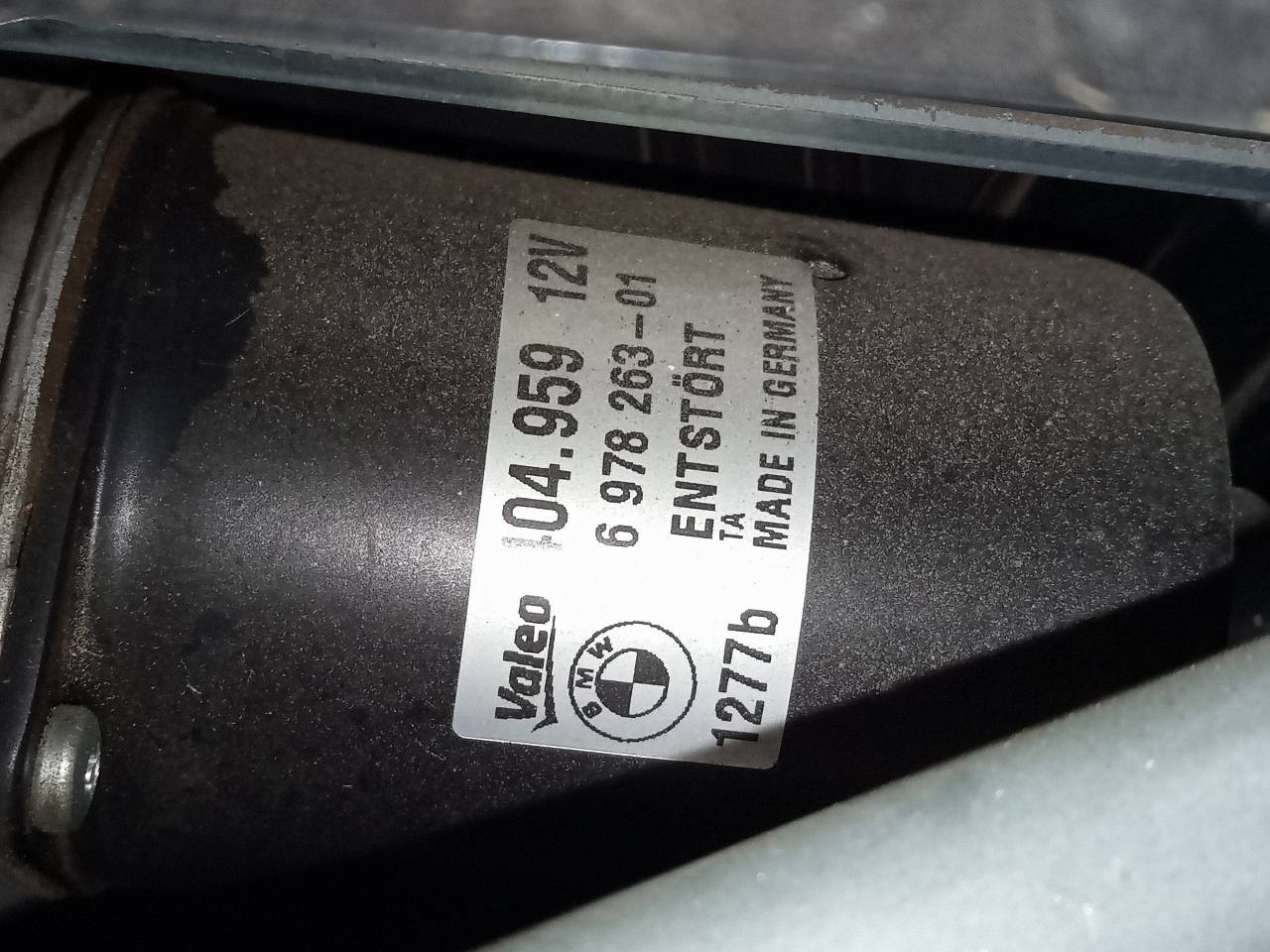 MOTOR LIMPIA DELANTERO BMW SERIE 3 COUPE (E92) 697826301 697826301