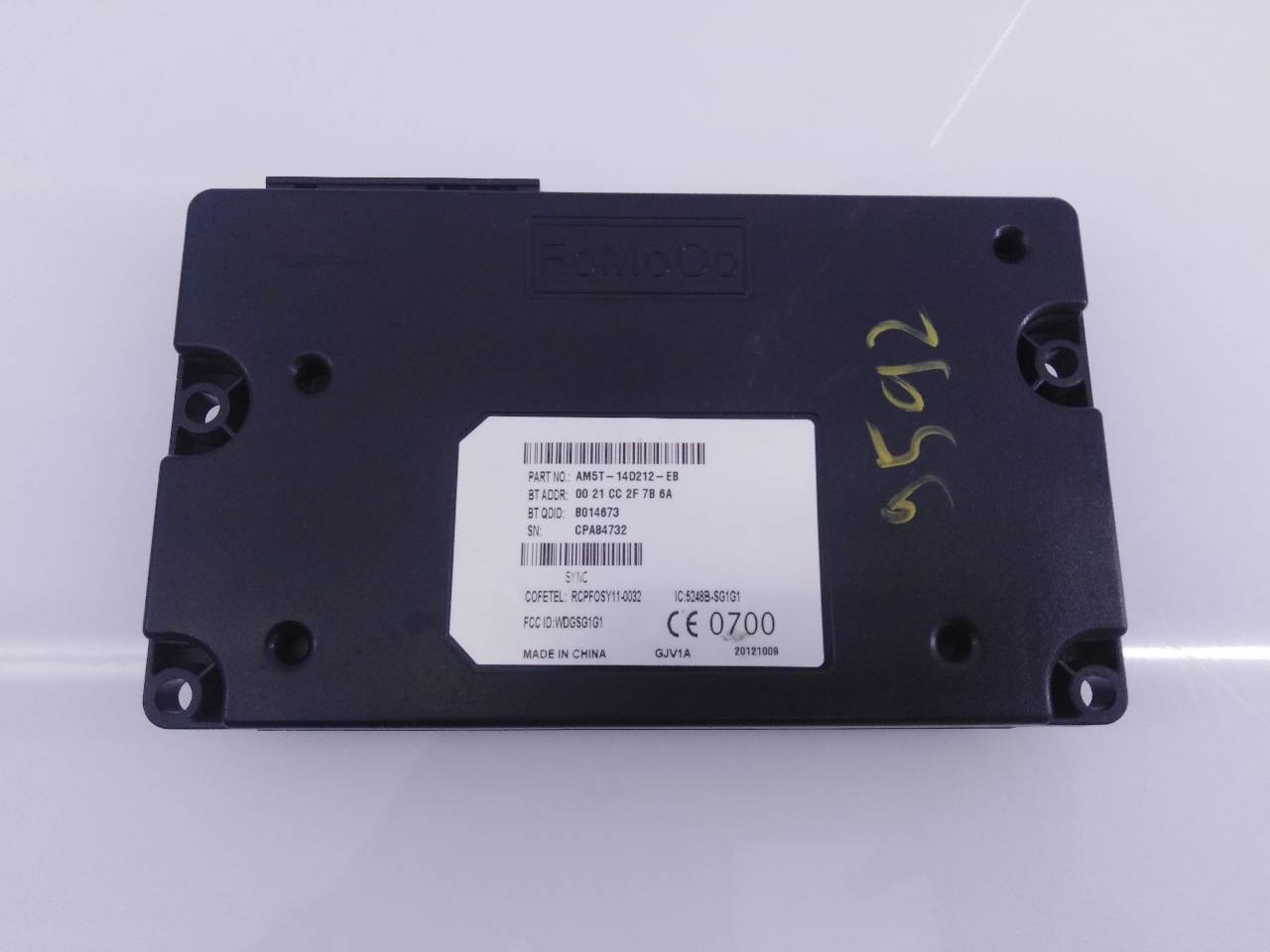 MODULO ELECTRONICO FORD FOCUS LIM. (CB8) AM5T14D212EB / E3-B3-26-2 / 0021CC2F7B6A AM5T14D212EBE3B32620021CC2F7B6A