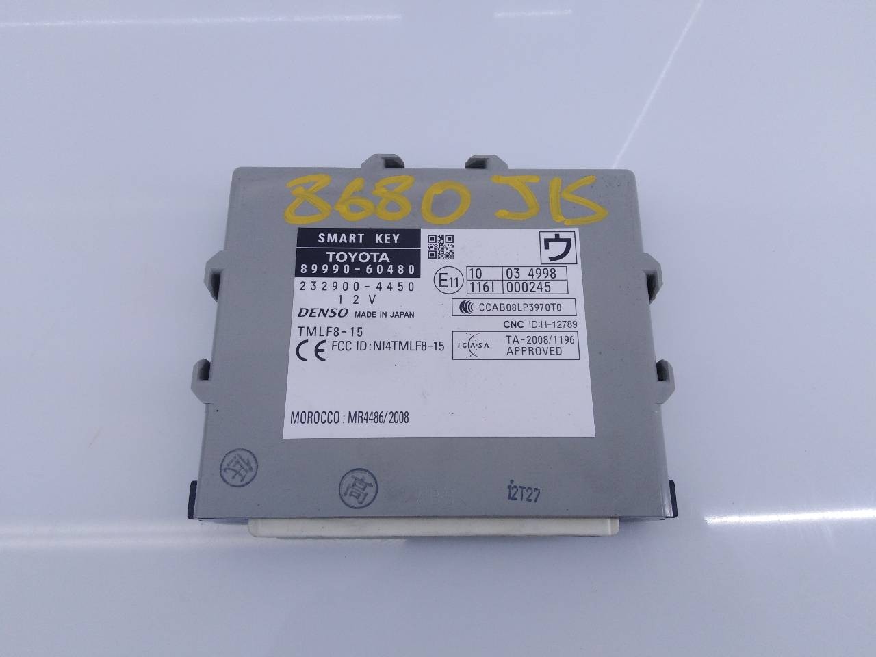 MODULO ELECTRONICO TOYOTA LAND CRUISER (J15) 8999060480 / E3-B2-20-3 / 2329004450 8999060480E3B22032329004450