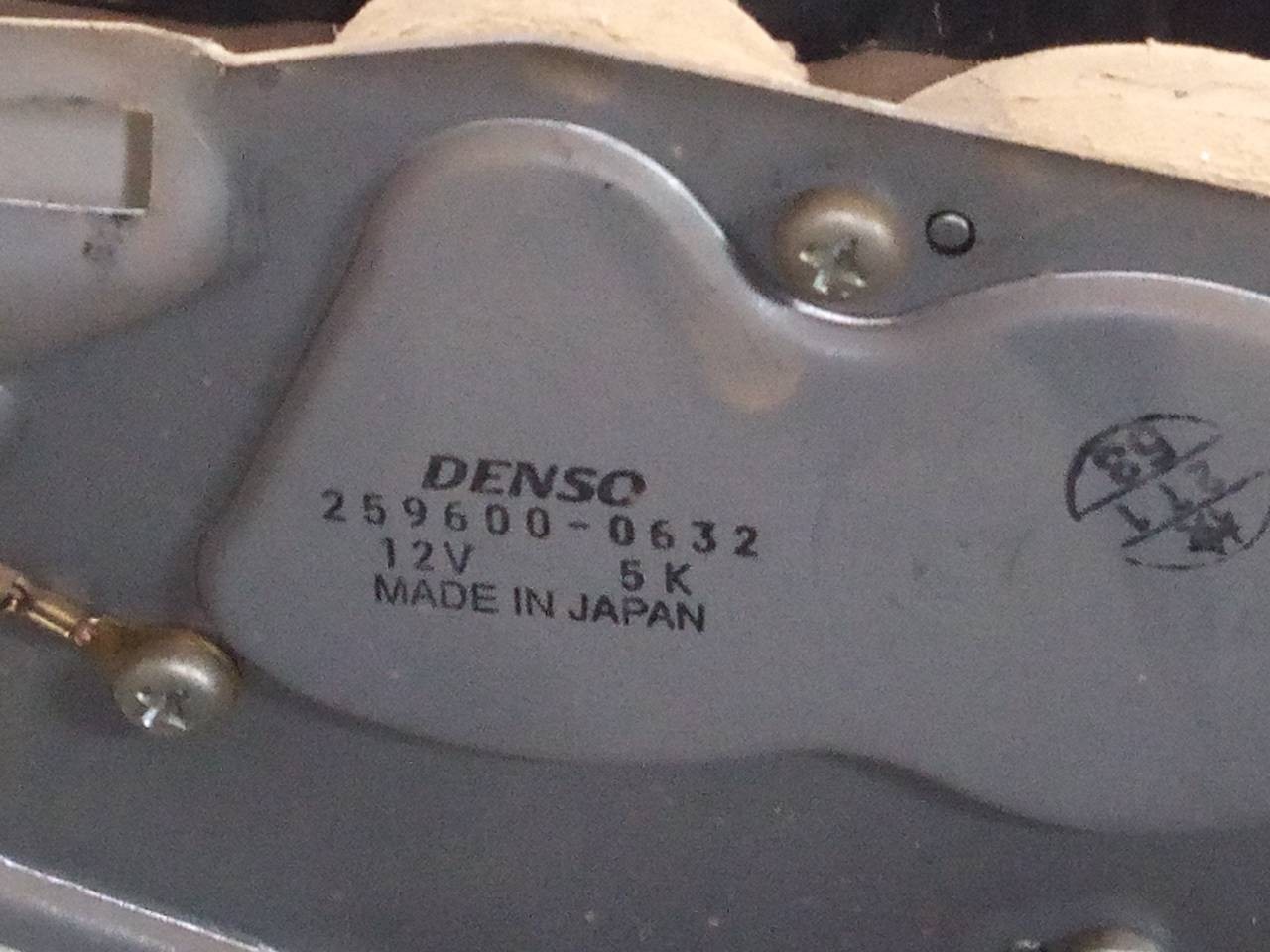 MOTOR LIMPIA TRASERO SUZUKI GRAND VITARA JB (JT) 2596000632 2596000632 - Vista 2