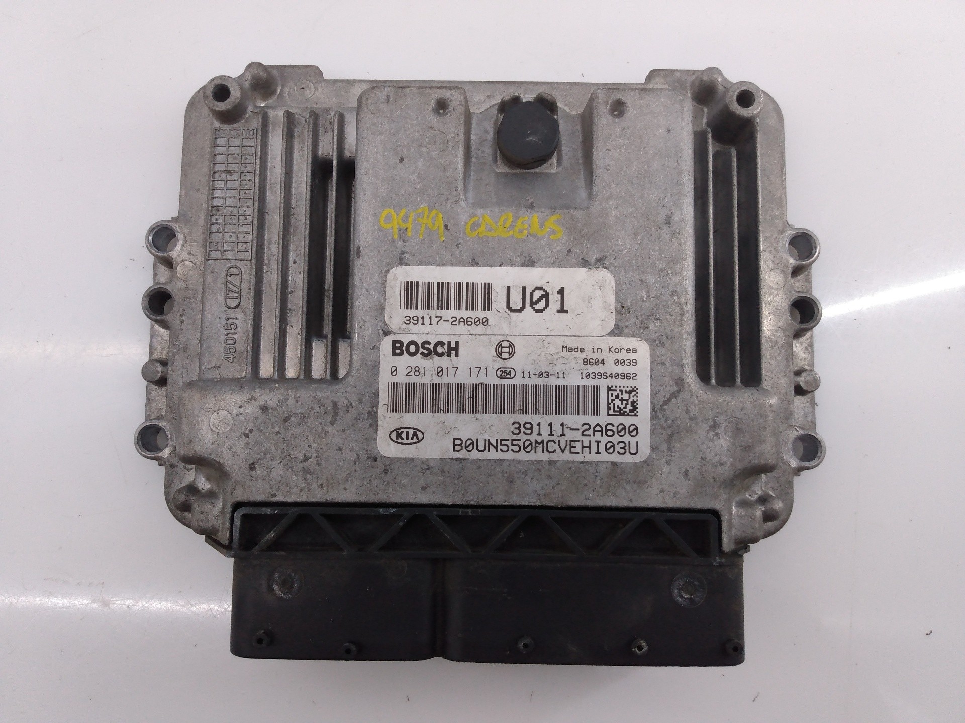 CENTRALITA MOTOR UCE KIA CARENS (UN) 391112A600 / E3-A3-24-2 / 0281017171 391112A600E3A32420281017171