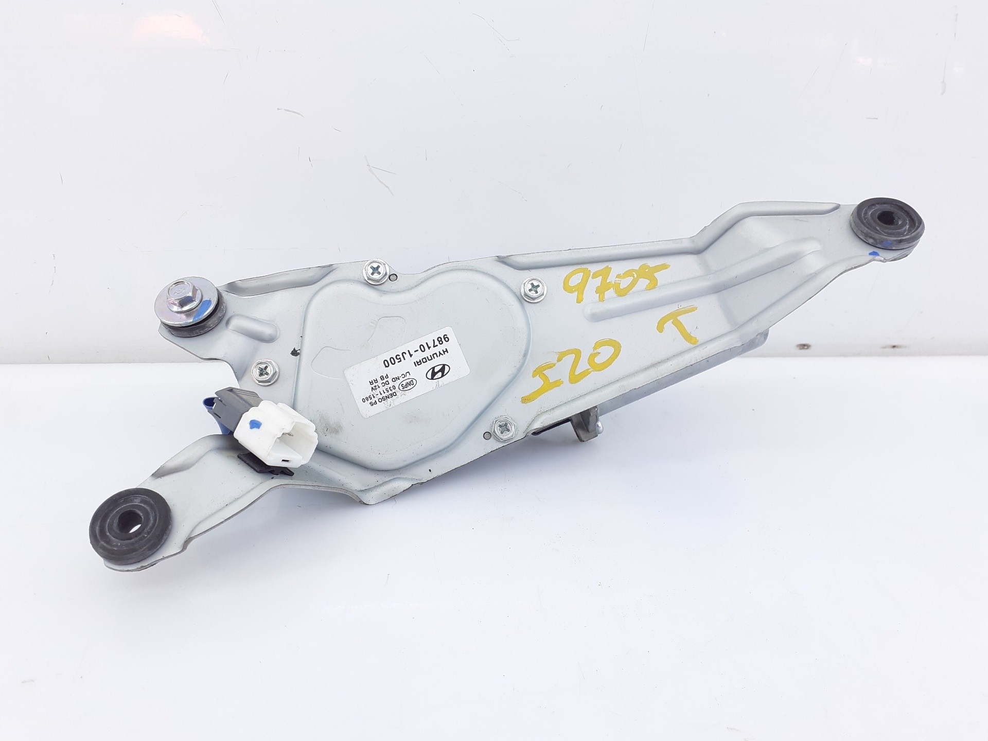 MOTOR LIMPIA TRASERO HYUNDAI I20 987101J500 / E3-A3-26-3 / 035111560 987101J500E3A3263035111560 - Vista 2