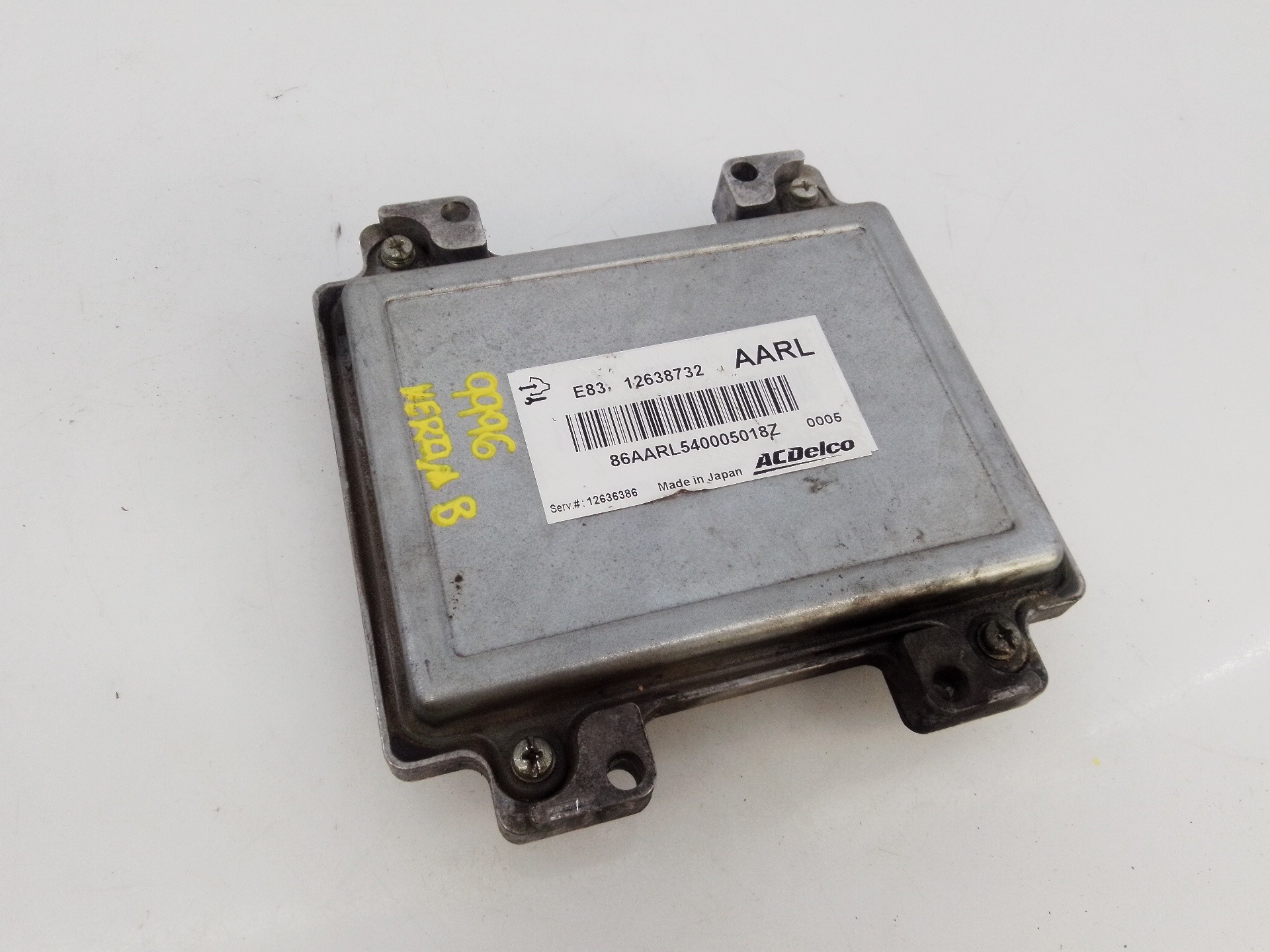 CENTRALITA MOTOR UCE OPEL MERIVA B 12638732 / E3-A5-30-1 12638732E3A5301
