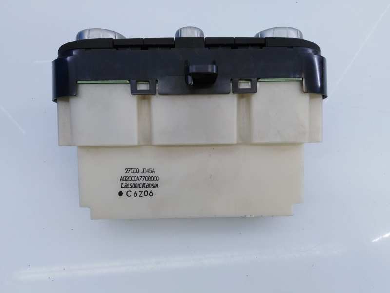 MANDO CLIMATIZADOR NISSAN QASHQAI (J10) 27500JD45A / E3-B4-22-1 / A02000A7706000 27500JD45AE3B4221A02000A7706000 - Vista 2
