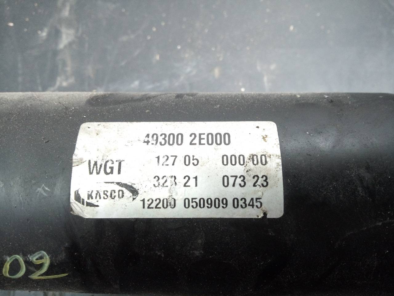 TRANSMISION CENTRAL HYUNDAI TUCSON (JM) 493002E000 / P1-A1-14 493002E000P1A114 - Vista 2