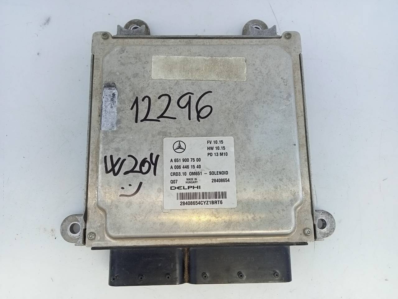 CENTRALITA MOTOR UCE MERCEDES-BENZ CLASE C (W204) FAMILIAR A6519007500 / E3-A1-3-3 / A0064461540 A6519007500E3A133A0064461540 - Vista 2