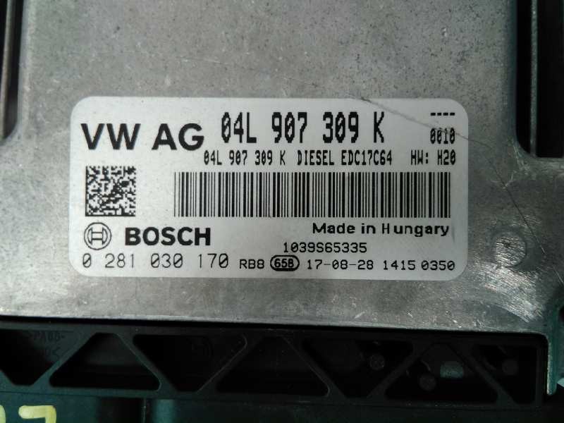 CENTRALITA MOTOR UCE VOLKSWAGEN CADDY FURGÓN/KOMBI 04L907309K / E2-A1-7-2 / 0281030170 04L907309KE2A1720281030170 - Vista 2