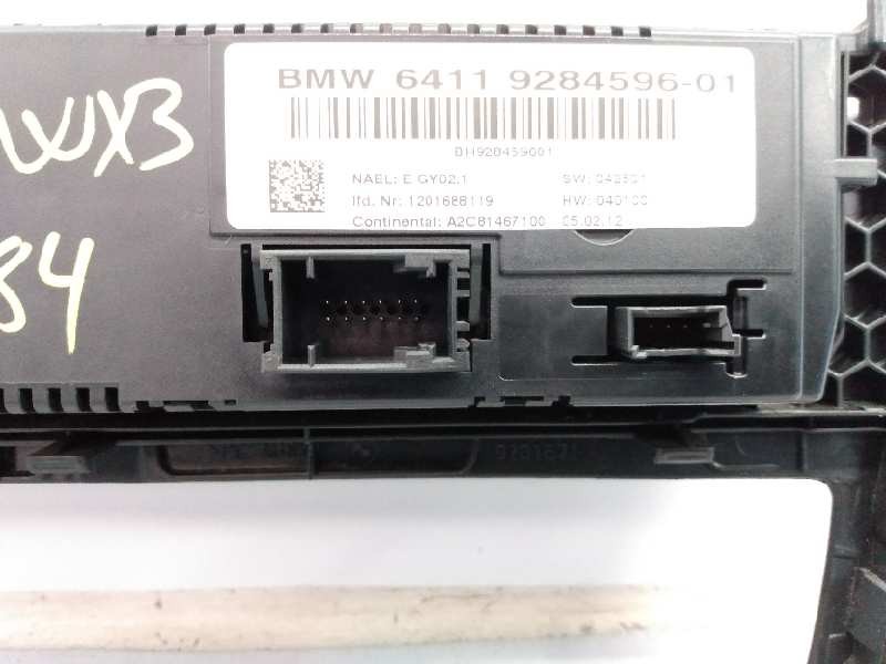 MANDO CLIMATIZADOR BMW X3 (F25) 6411928459601 / E3-A2-25-3 / BH928459601 6411928459601E3A2253BH928459601 - Vista 3