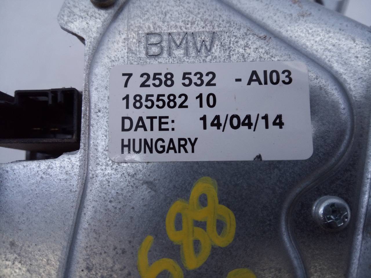 MOTOR LIMPIA TRASERO BMW SERIE 1 LIM. (F20) 7258532 / E1-A3-35-2 / 18558210 7258532E1A335218558210 - Vista 3