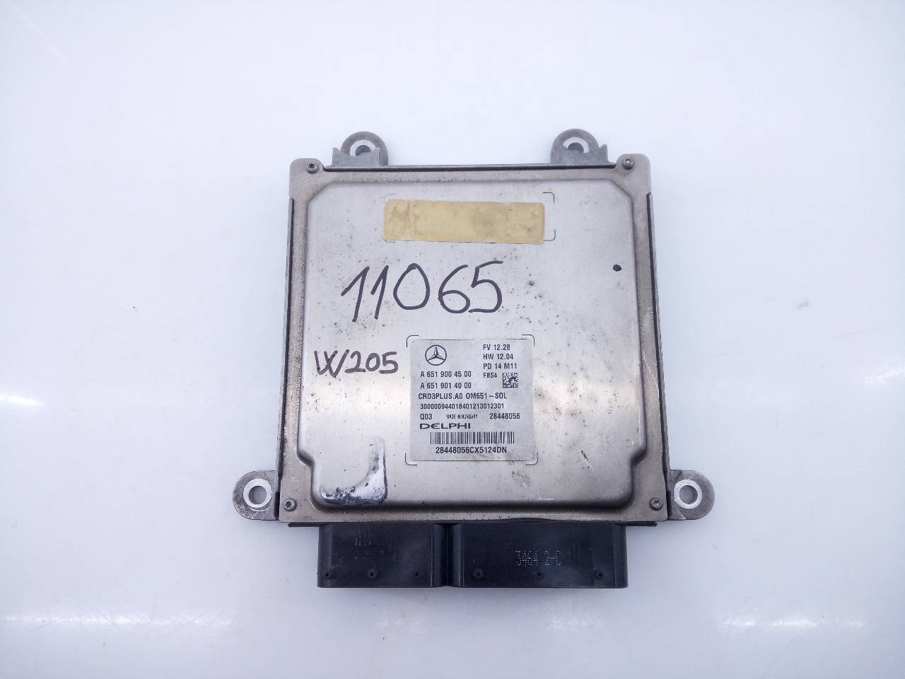 CENTRALITA MOTOR UCE MERCEDES-BENZ CLASE C (W205) LIM. A6519004500 / E3-A1-9-2 / A6519014000 A6519004500E3A192A6519014000 - Vista 3