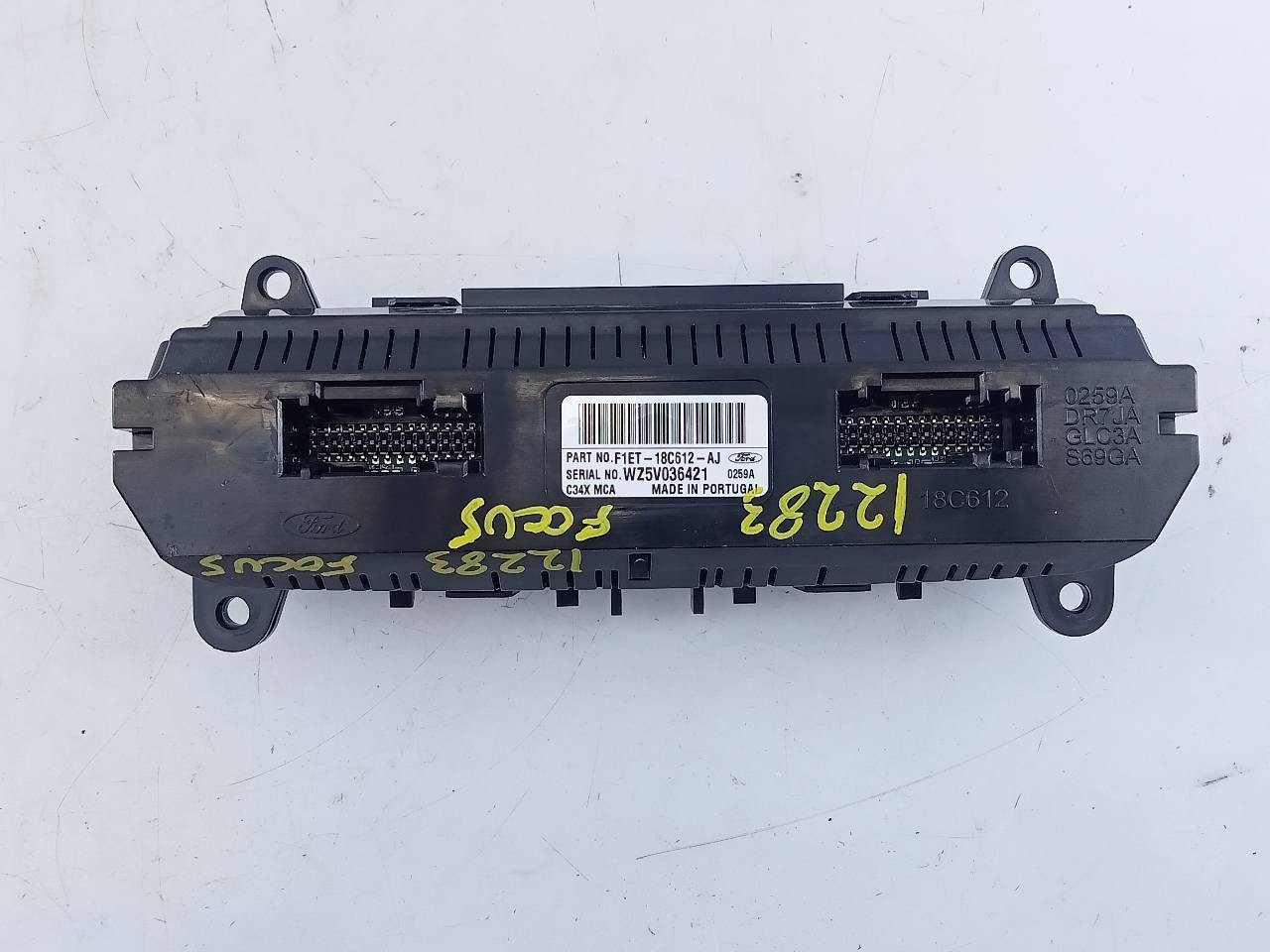 MANDO CLIMATIZADOR FORD FOCUS TURN. F1ET18C612AJ / E3-B3-29-3 / WZ5V036421 F1ET18C612AJE3B3293WZ5V036421 - Vista 2