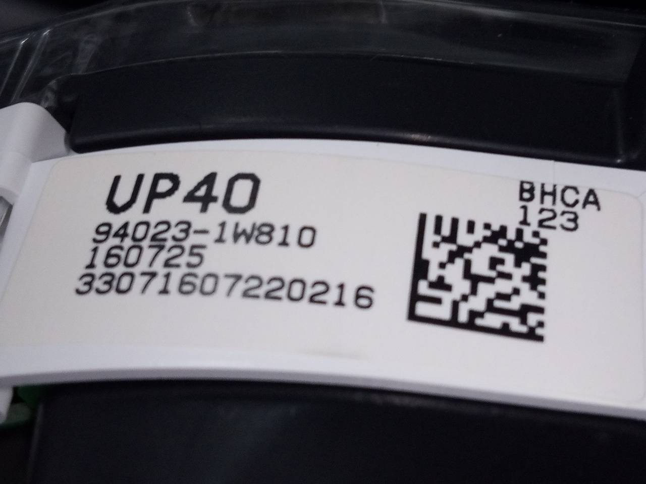 CUADRO INSTRUMENTOS KIA RIO 940231W810 / E1-B2-31-1 / 160725 940231W810E1B2311160725 - Vista 2