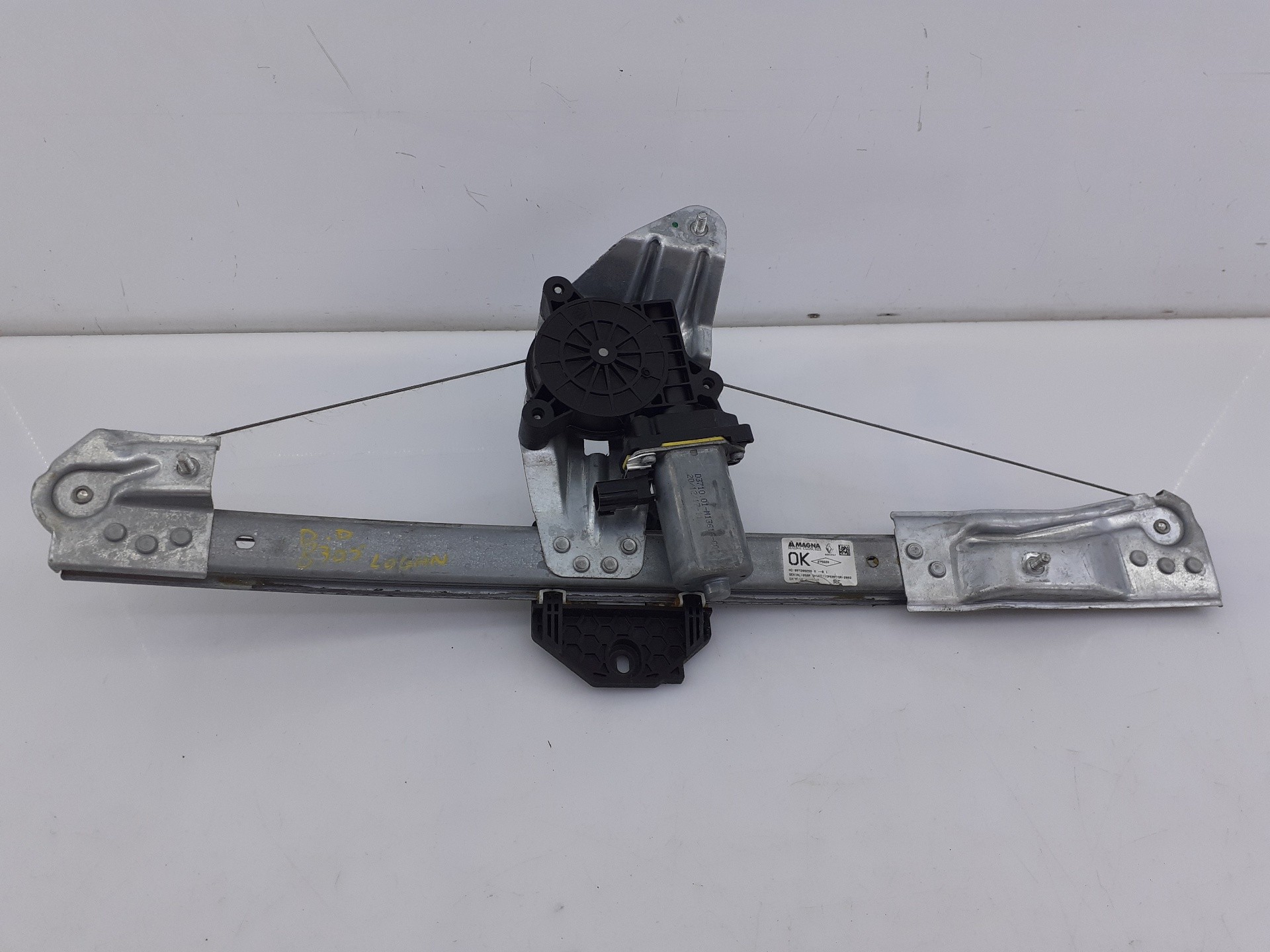 ELEVALUNAS DELANTERO DERECHO DACIA LOGAN II 807209299R / E1-B3-24-1 / D371001 807209299RE1B3241D371001