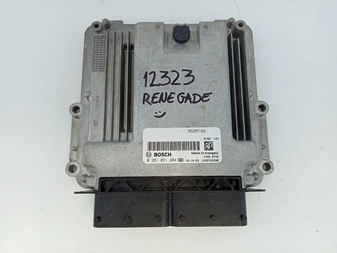 CENTRALITA MOTOR UCE JEEP RENEGADE 55265162 / E3-B6-22-2 / 0281031204 55265162E3B62220281031204