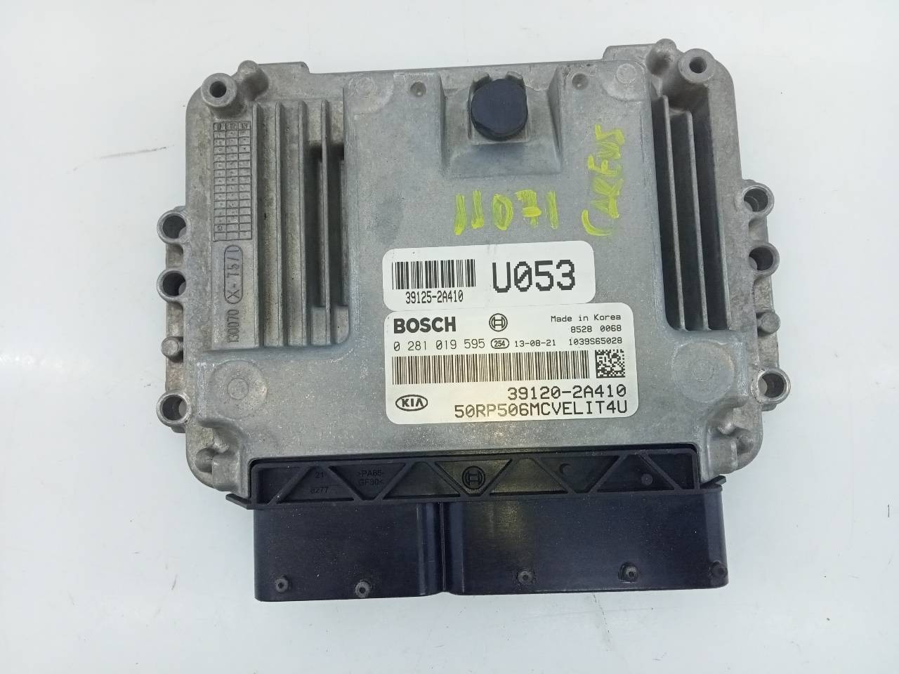 CENTRALITA MOTOR UCE KIA CARENS ( ) 391202A410 / E3-A3-25-2 / 0281019595 391202A410E3A32520281019595