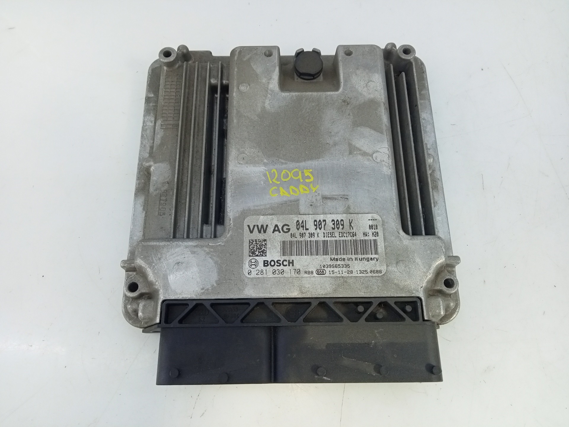 CENTRALITA MOTOR UCE VOLKSWAGEN CADDY FURGÓN/KOMBI 04L907309K / E2-A1-40-1 / 0281030170 04L907309KE2A14010281030170