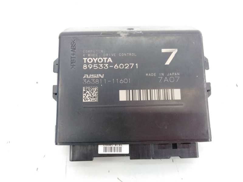MODULO ELECTRONICO TOYOTA LAND CRUISER (J15) 8953360271 / E3-B2-18-3 / 36381111601 8953360271E3B218336381111601