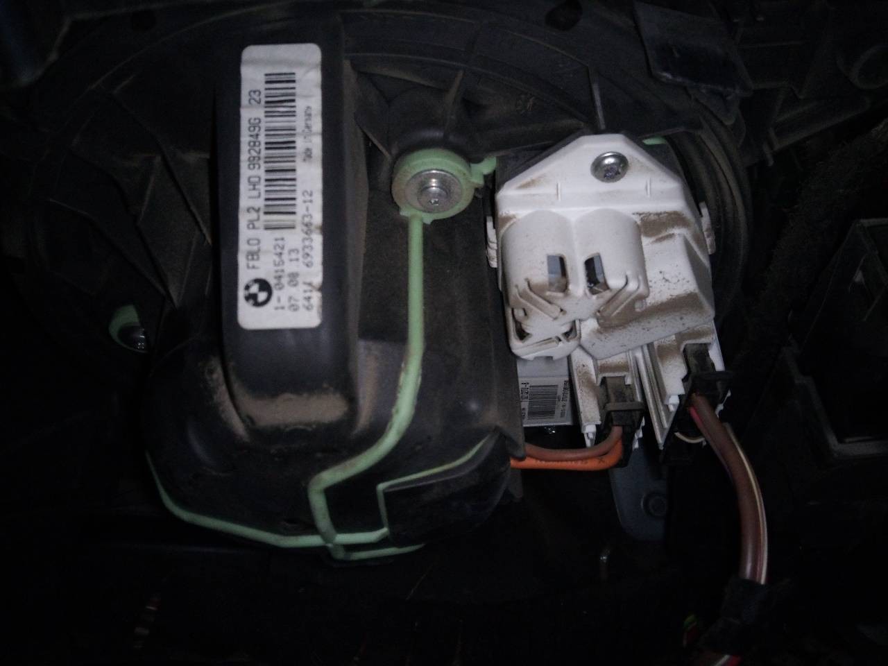 VENTILADOR CALEFACCION BMW SERIE 1 COUPE (E82) 992849G / 6411693366312 992849G6411693366312