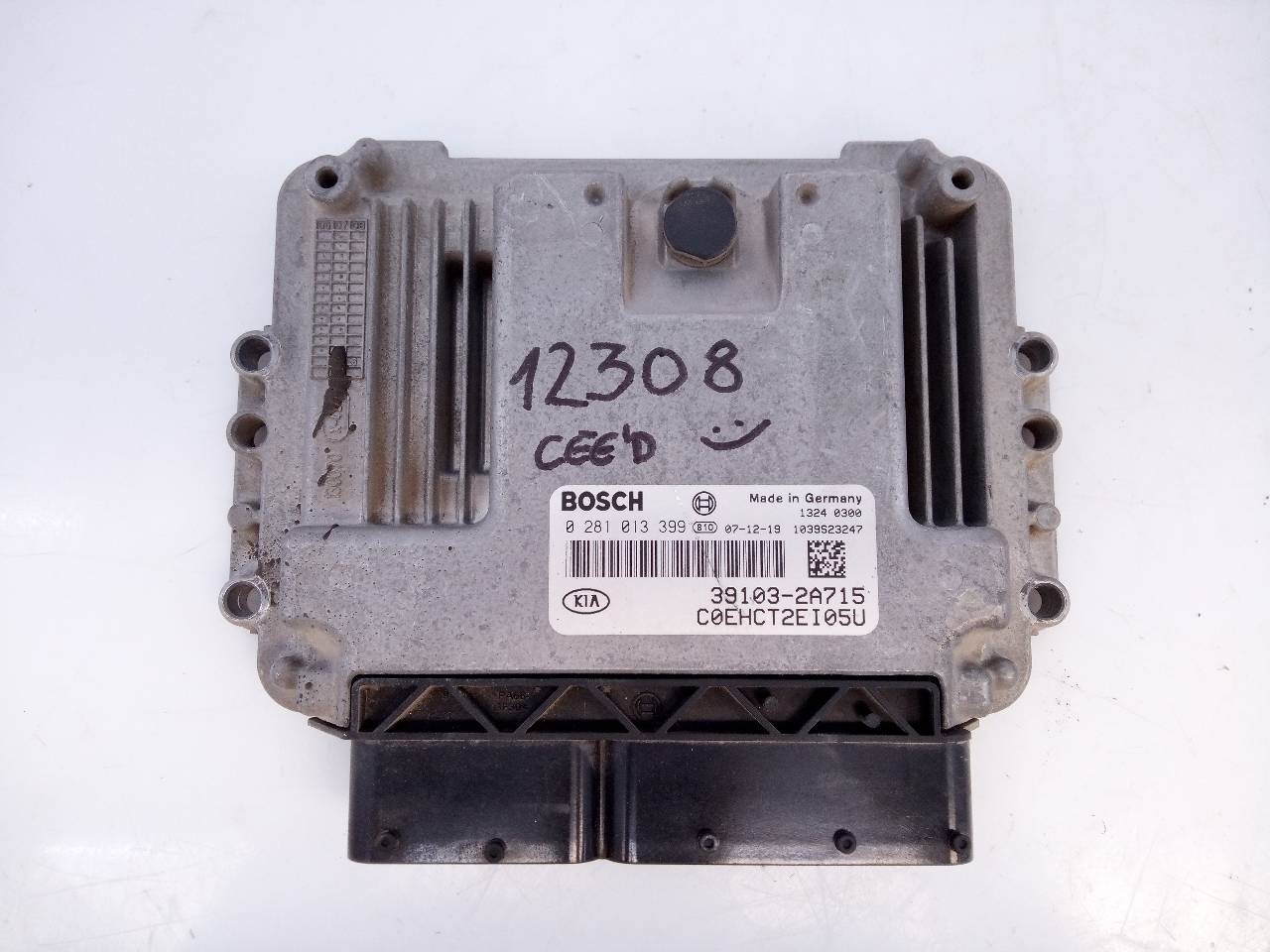 CENTRALITA MOTOR UCE KIA CEE´D SPORTY WAGON 391032A715 / E3-A3-35-2 / 0281013399 391032A715E3A33520281013399
