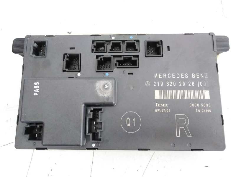 MODULO ELECTRONICO MERCEDES-BENZ CLASE CLS (W219) 2198202026 / E3-A1-15-2 2198202026E3A1152