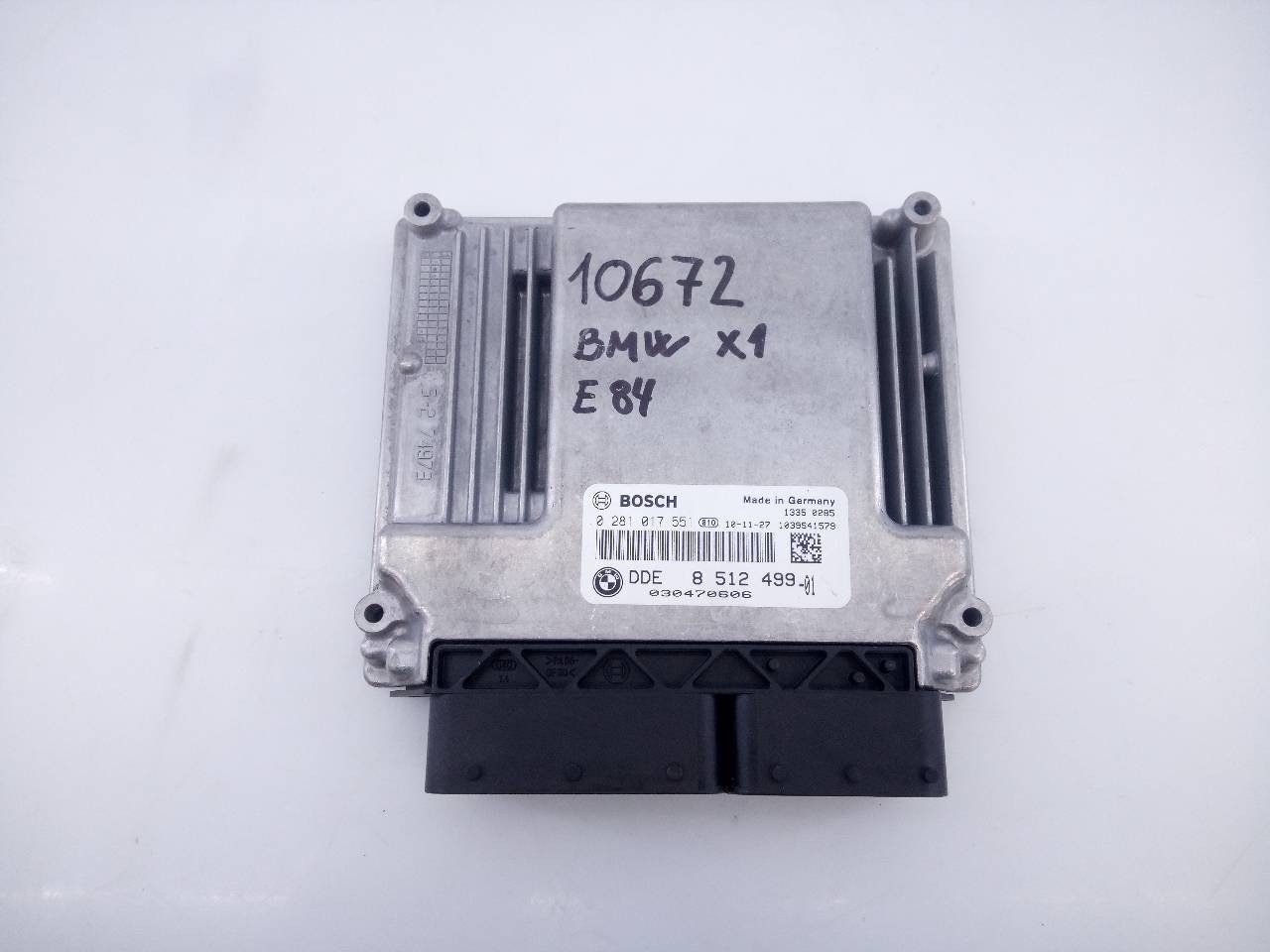 CENTRALITA MOTOR UCE BMW X1 (E84) 8512499 / E3-A2-29-4 / 0281017551 8512499E3A22940281017551 - Vista 2