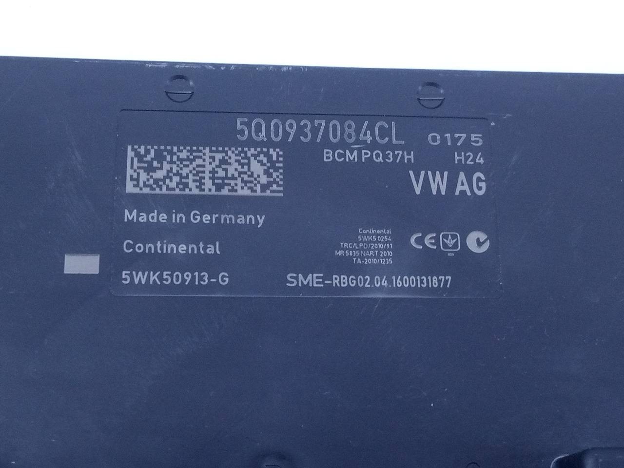 MODULO ELECTRONICO AUDI A3 SPORTBACK (8VF) 5Q0937084CL / E2-A1-44-3 / 5WK50913G 5Q0937084CLE2A14435WK50913G - Vista 3
