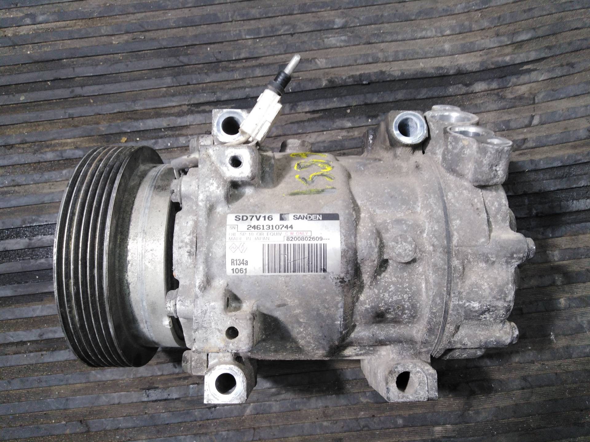 COMPRESOR AIRE ACONDICIONADO DACIA LOGAN EXPRESS 8200802609 / P3-B3-10-3 / 2461310744 8200802609P3B31032461310744 - Vista 2