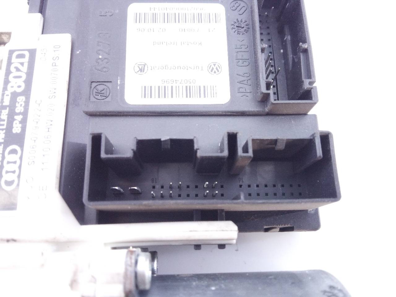 MOTOR ELEVALUNAS TRASERO DERECHO AUDI A3 SPORTBACK (8P) 8P4959802D / E1-A5-52-1 8P4959802DE1A5521 - Vista 2