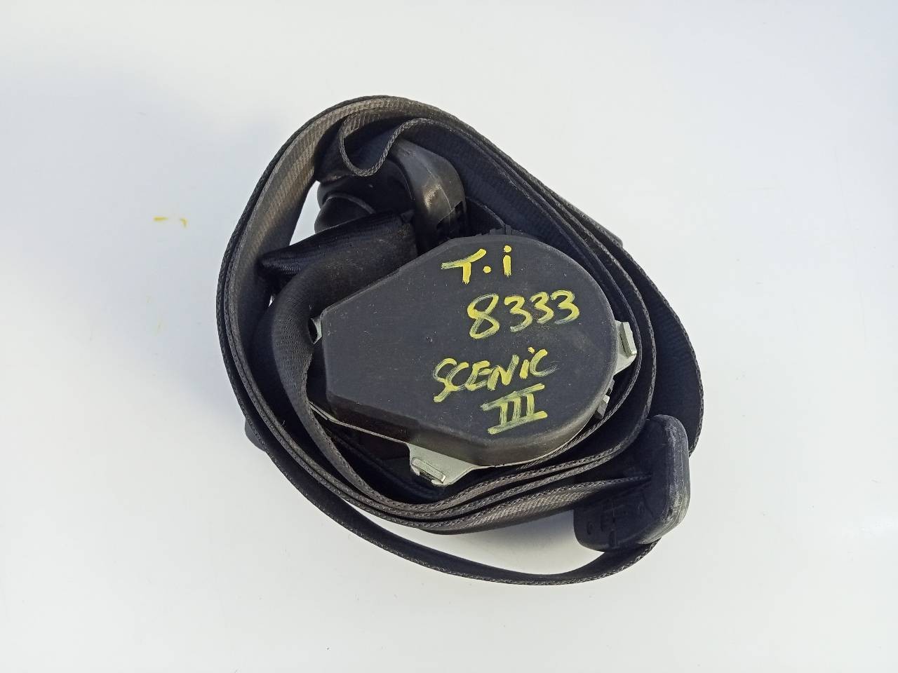CINTURON SEGURIDAD TRASERO IZQUIERDO RENAULT SCENIC III E1-A1-43-1 E1A1431