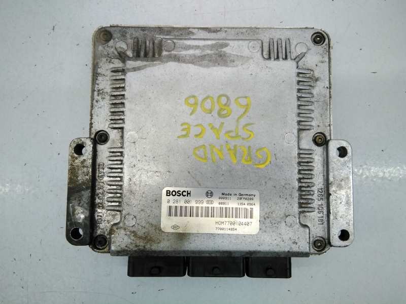 CENTRALITA MOTOR UCE RENAULT ESPACE / GRAND ESPACE (JE0) 0281001999 / E2-A1-43-5 / 7700104407 0281001999E2A14357700104407