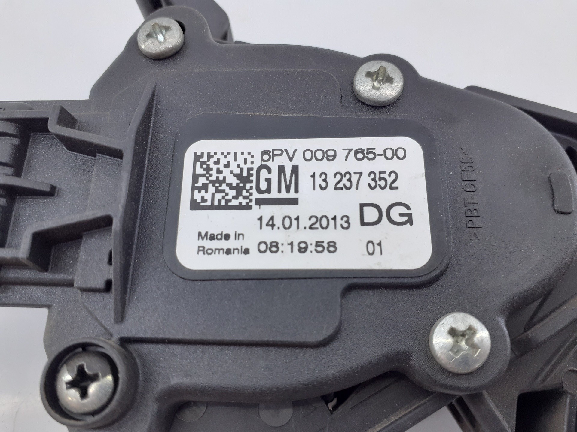 PEDAL ACELERADOR OPEL INSIGNIA BERLINA 6PV00976500 / E3-B5-23-1 / 13237352 6PV00976500E3B523113237352 - Vista 3