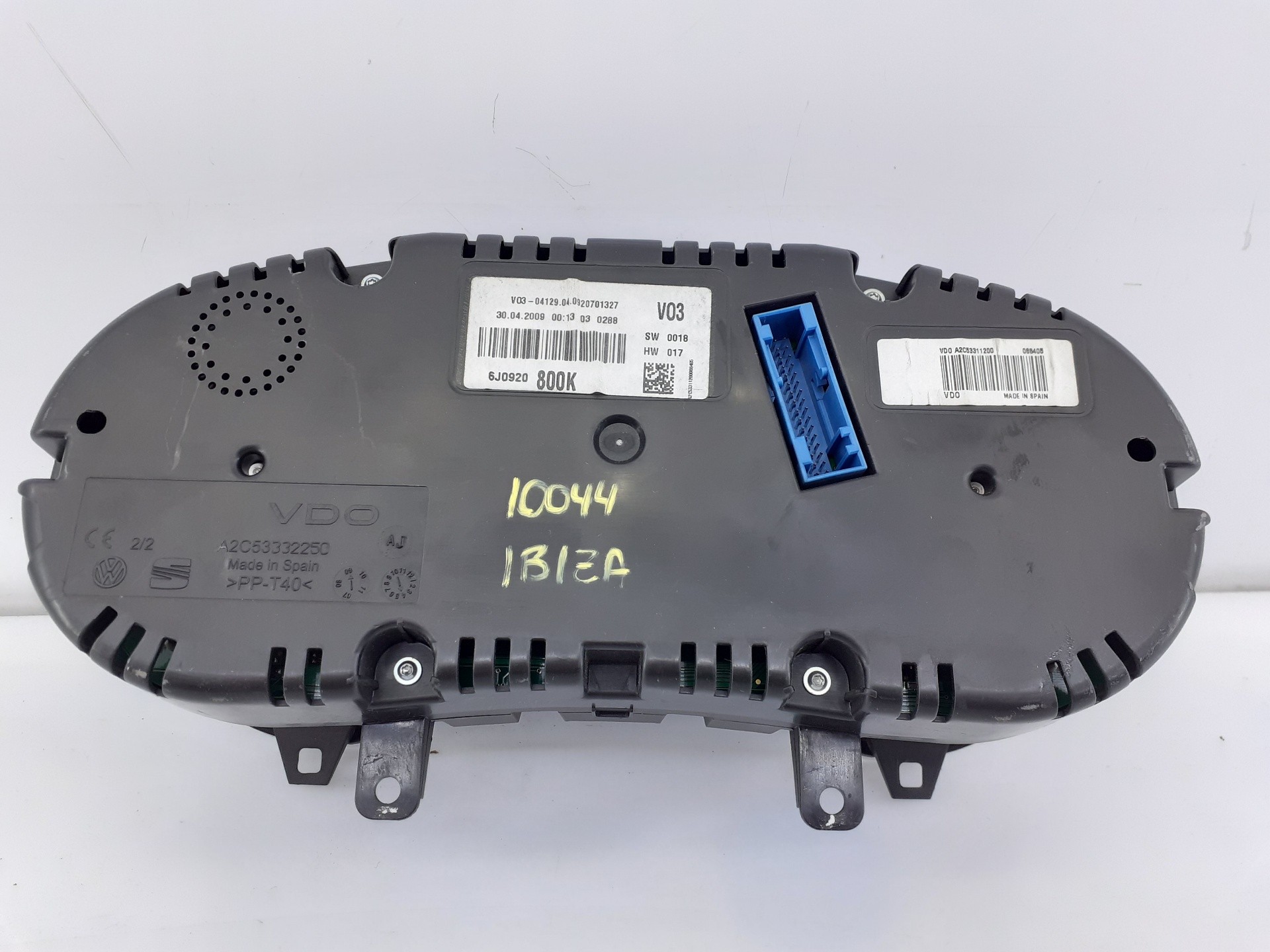 CUADRO INSTRUMENTOS SEAT IBIZA SC (6J1) 6J0920800K / E2-A1-25-3 / A2C53332250 6J0920800KE2A1253A2C53332250 - Vista 3