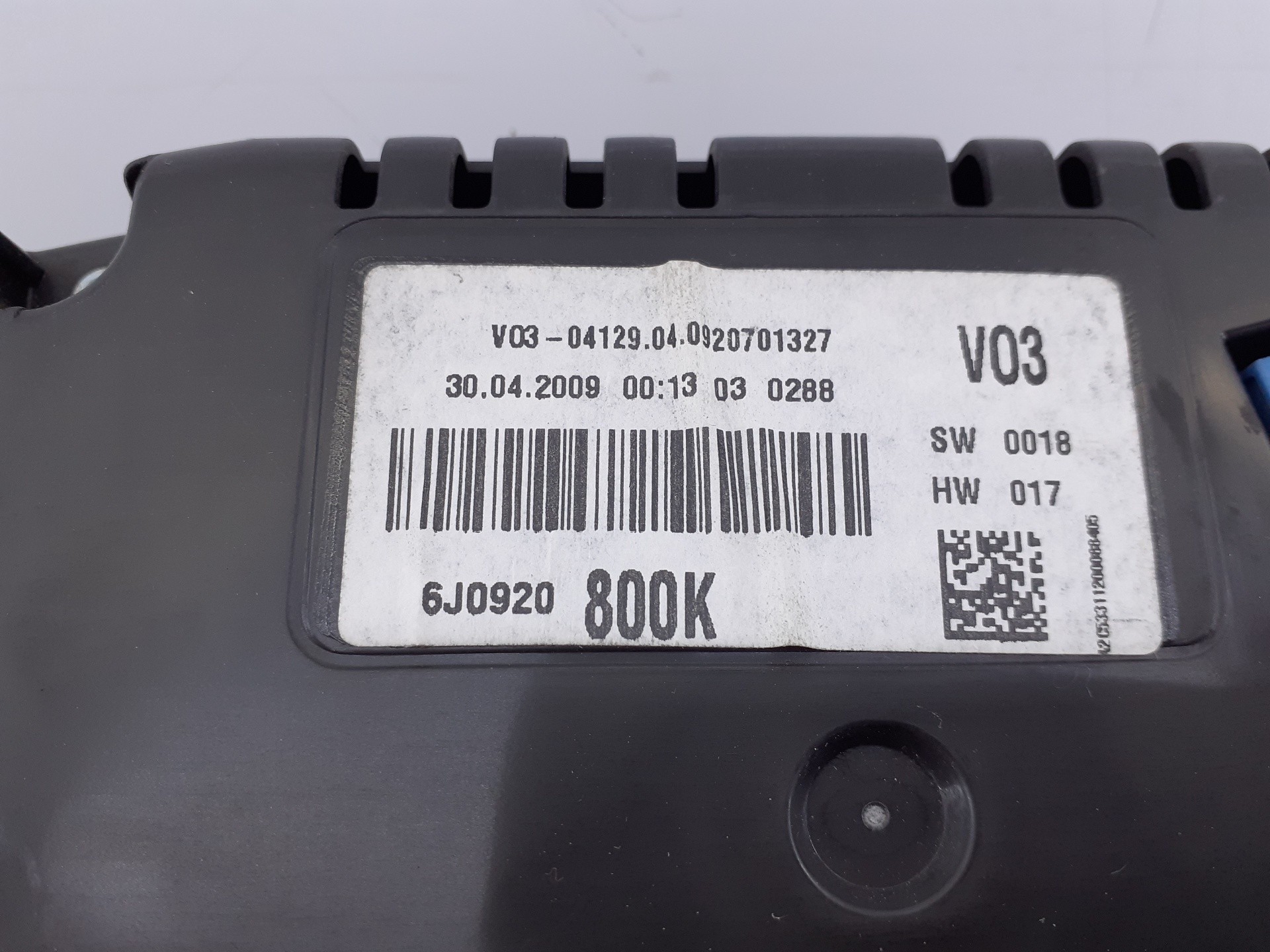 CUADRO INSTRUMENTOS SEAT IBIZA SC (6J1) 6J0920800K / E2-A1-25-3 / A2C53332250 6J0920800KE2A1253A2C53332250 - Vista 2