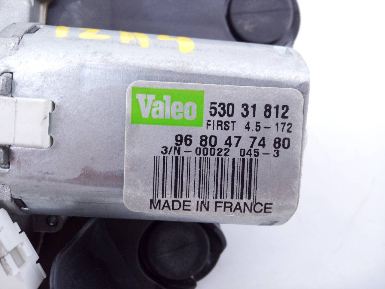 MOTOR LIMPIA TRASERO CITROËN DS5 9680477480 / E1-A4-51-2 9680477480E1A4512 - Vista 3