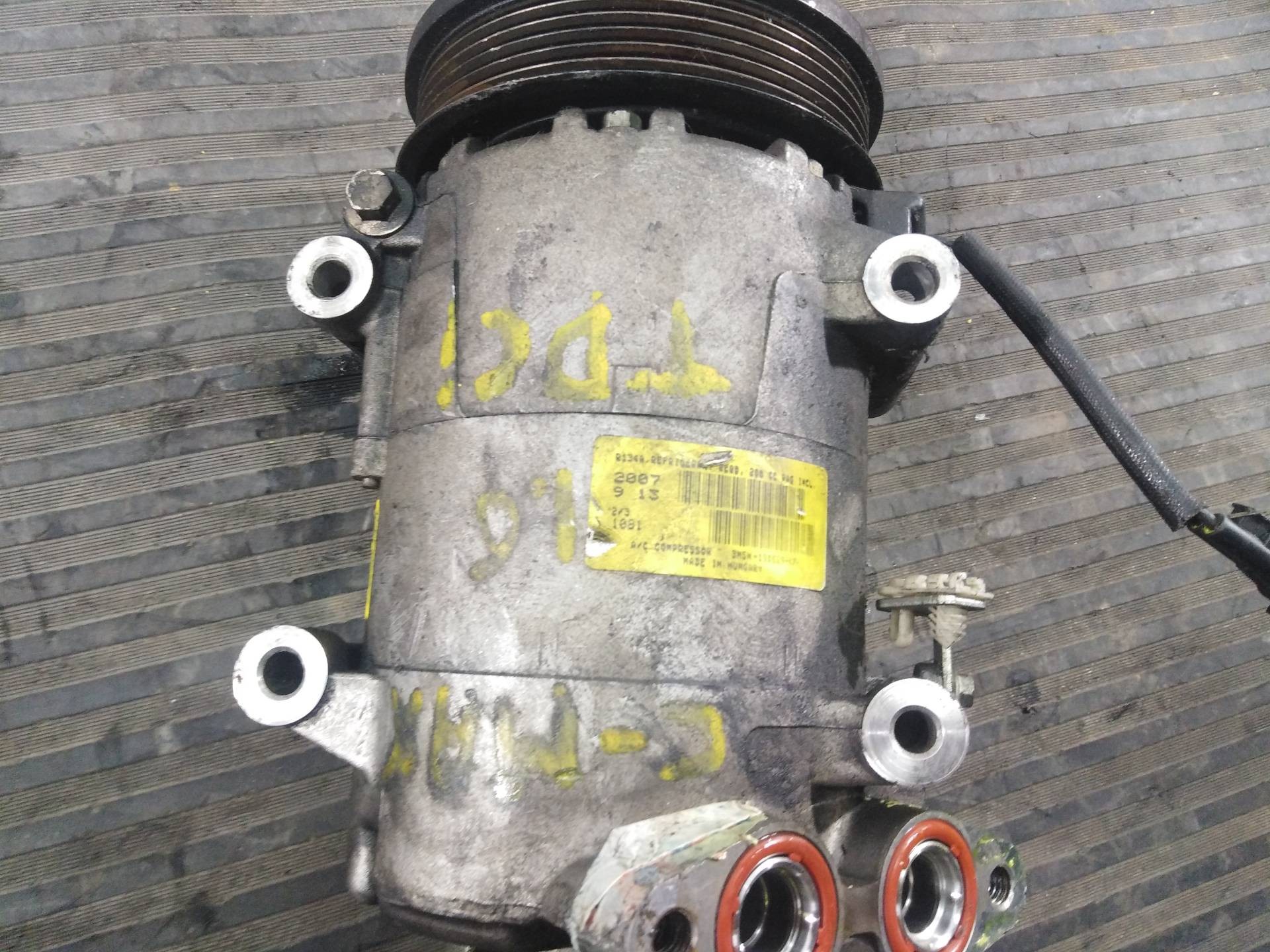 COMPRESOR AIRE ACONDICIONADO FORD C-MAX (CB3) 3M5W19D629KF / P3-B3-13-3 3M5W19D629KFP3B3133 - Vista 2