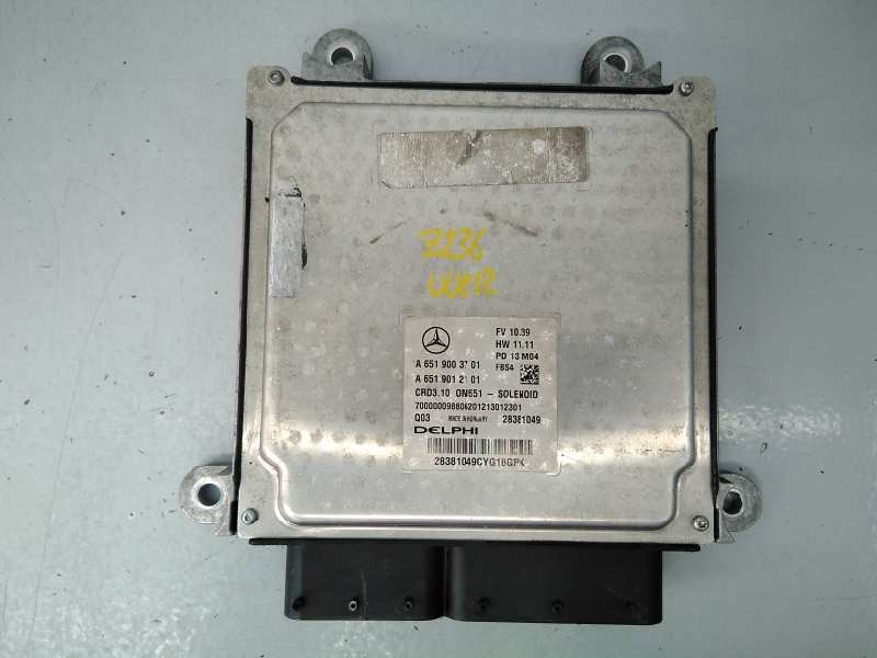 CENTRALITA MOTOR UCE MERCEDES-BENZ CLASE E (W212) FAMILIAR A6519003701 / E3-A1-12-3 / A6519012101 A6519003701E3A1123A6519012101