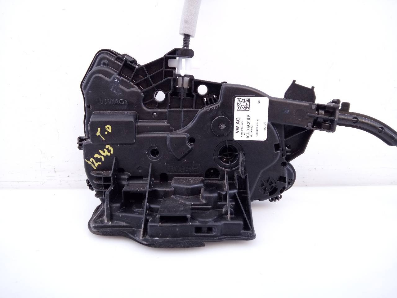 CERRADURA PUERTA TRASERA DERECHA VOLKSWAGEN T-CROSS 10A839016B / E1-A5-44-1 10A839016BE1A5441 - Vista 2