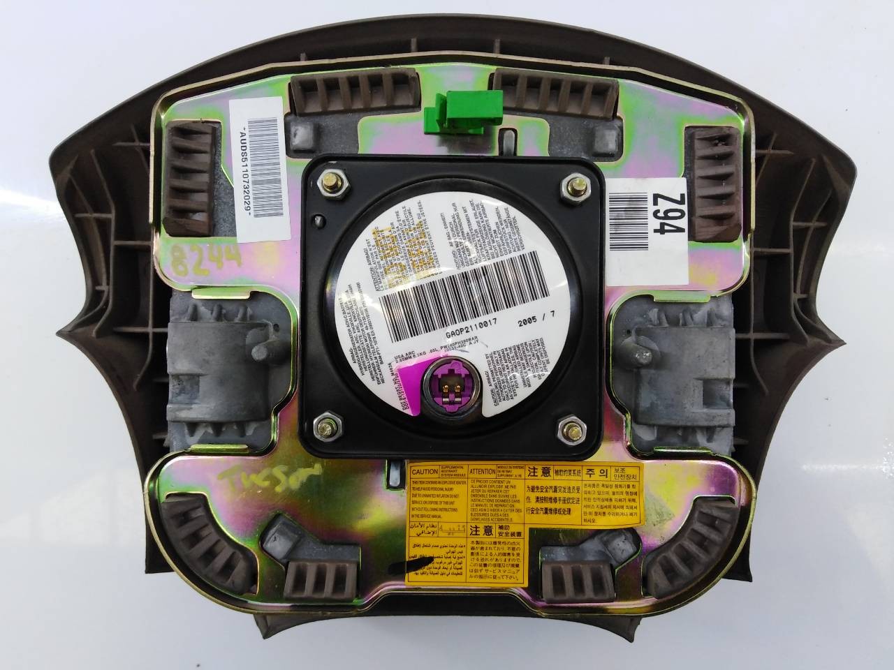 AIRBAG DELANTERO IZQUIERDO HYUNDAI TUCSON (JM) AUDS5110732029 / E3-A3-43-1 AUDS5110732029E3A3431 - Vista 3