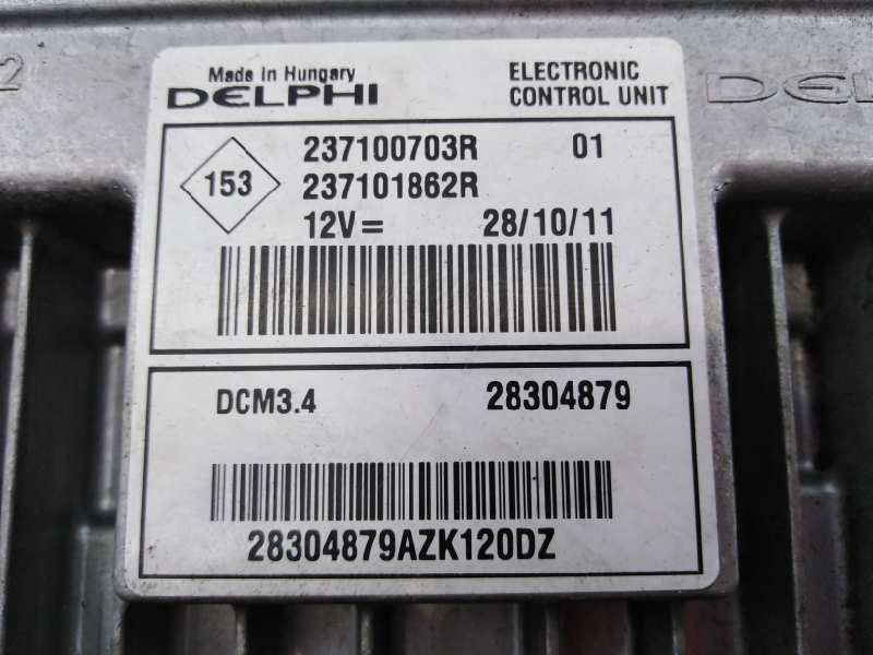 CENTRALITA MOTOR UCE DACIA SANDERO 237100703R / E2-A1-3-5 / 237101862R 237100703RE2A135237101862R - Vista 2