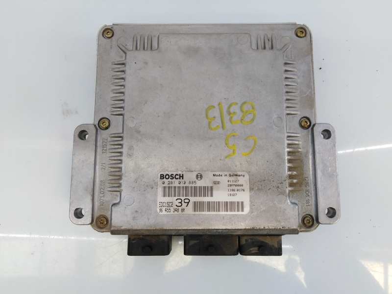 CENTRALITA MOTOR UCE CITROËN C5 BERLINA 9645534880 / E3-B2-34-1 / 0281010885 9645534880E3B23410281010885 - Vista 2