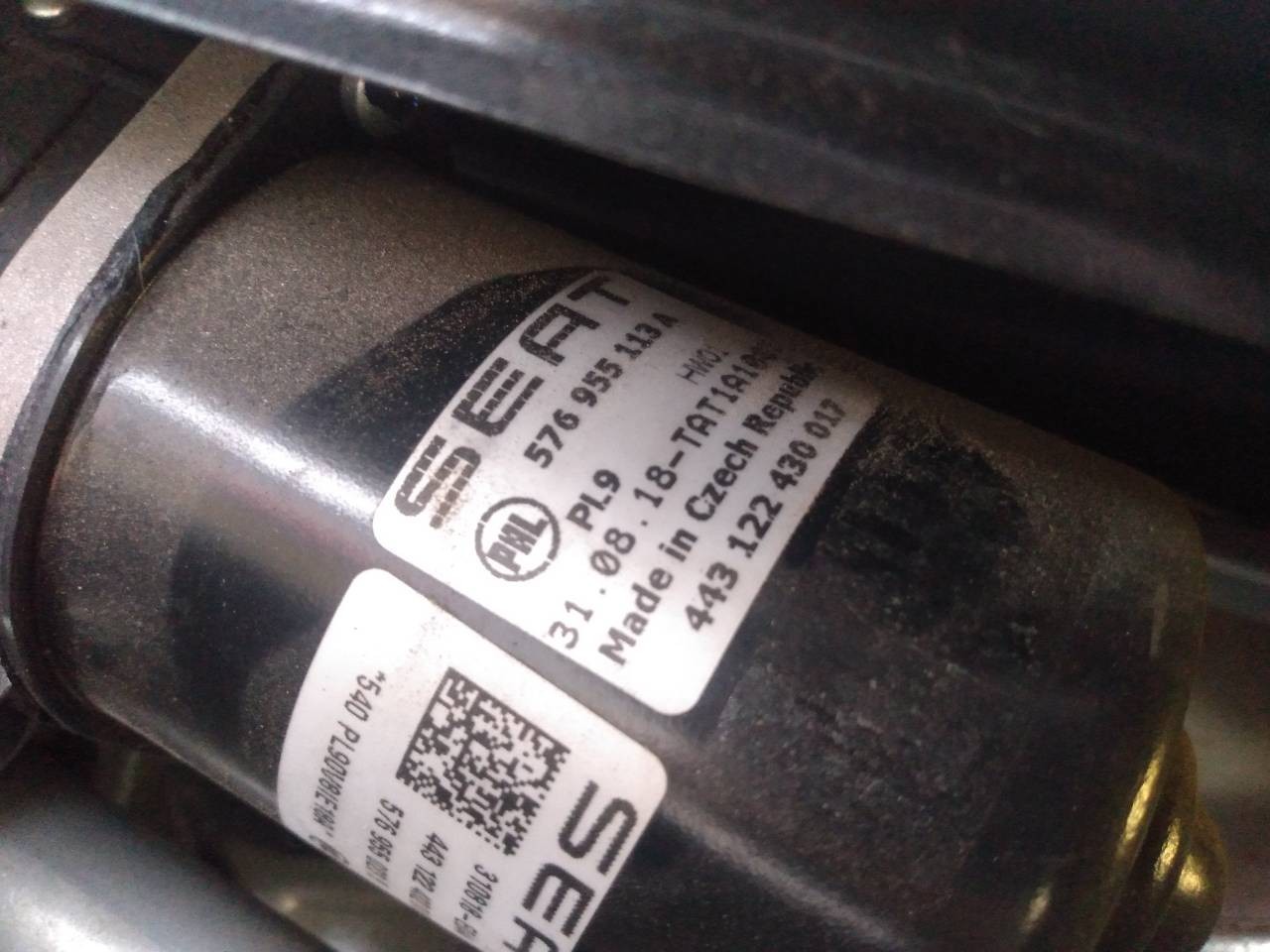 MOTOR LIMPIA DELANTERO CUPRA ATECA 576955113A 576955113A