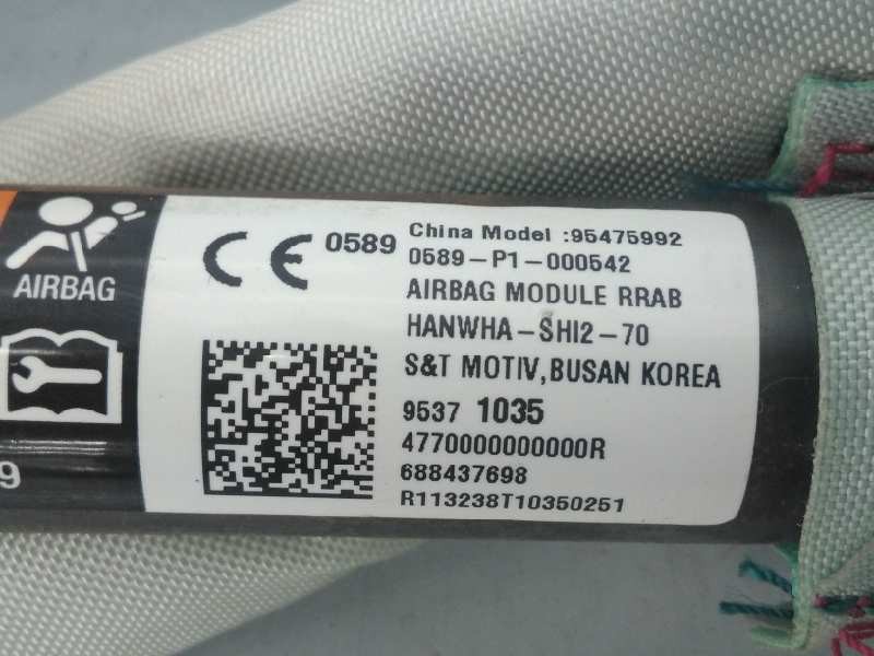 AIRBAG CORTINA DELANTERO DERECHO CHEVROLET CAPTIVA 95371035 / E2-B6-64-2 / 688437698 95371035E2B6642688437698 - Vista 3