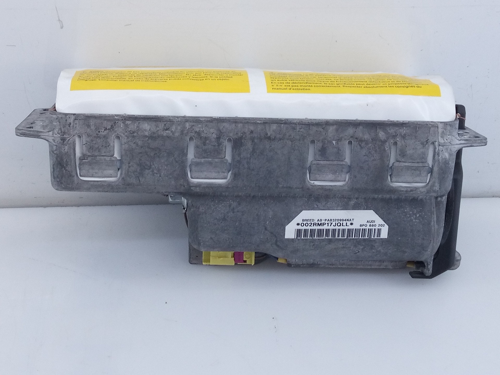 AIRBAG DELANTERO DERECHO AUDI A3 (8P) 8P0880202 / E2-A1-20-1 / 08320998NAT 8P0880202E2A120108320998NAT