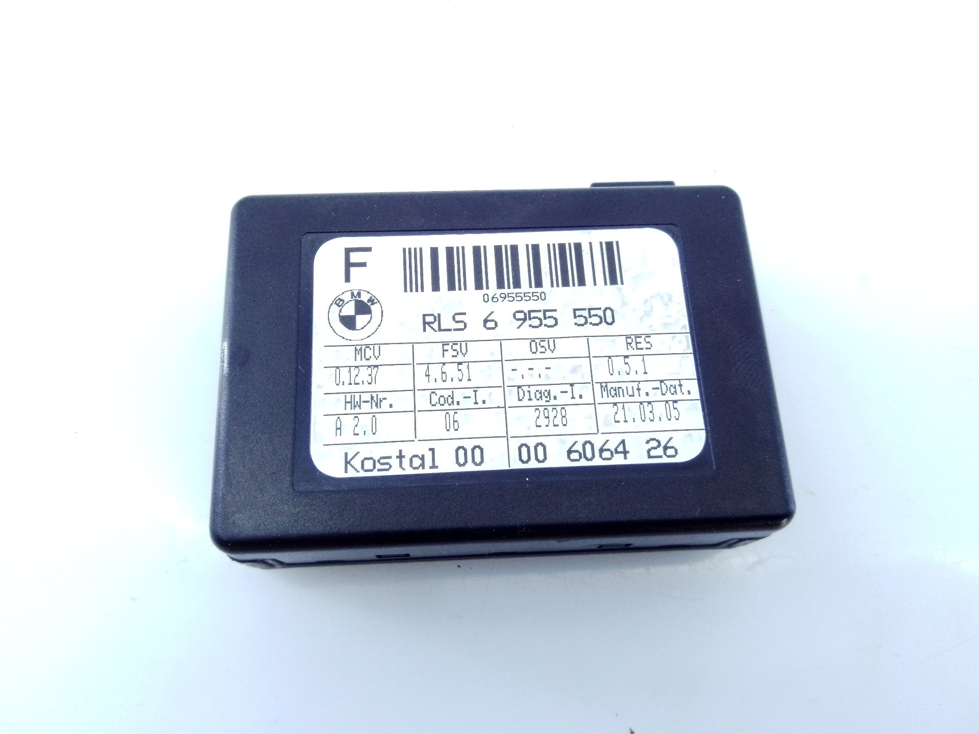 MODULO ELECTRONICO BMW SERIE 1 BERLINA (E81/E87) 6955550 / E3-A2-25-3 6955550E3A2253