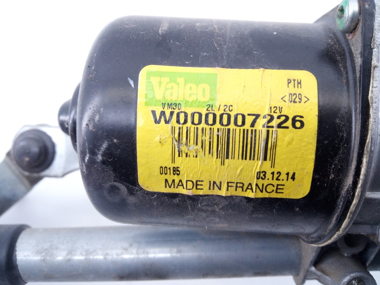 MOTOR LIMPIA DELANTERO RENAULT MEGANE III BERLINA 5 P W000007226 / E1-A1-36-1 W000007226E1A1361 - Vista 3
