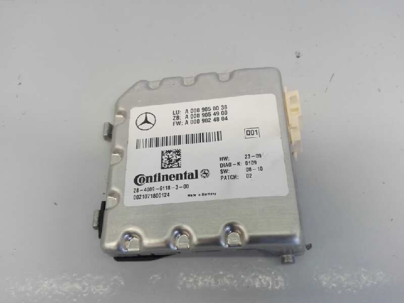MODULO ELECTRONICO MERCEDES-BENZ CLASE E (W212) LIM. A0009050038 / E3-A1-8-2 / 2840096118300 A0009050038E3A1822840096118300