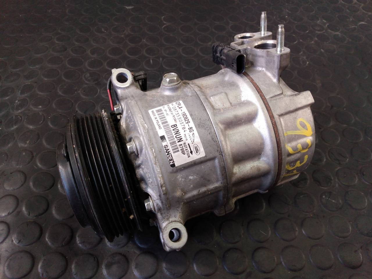 COMPRESOR AIRE ACONDICIONADO LAND ROVER EVOQUE CPLA19D629BG / P3-A3-5-1 CPLA19D629BGP3A351