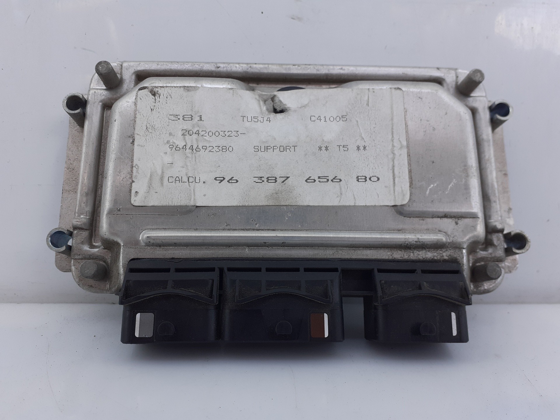CENTRALITA MOTOR UCE PEUGEOT 307 (S1) 9638765680 / E3-B2-25-2 / 0261206943 9638765680E3B22520261206943 - Vista 2