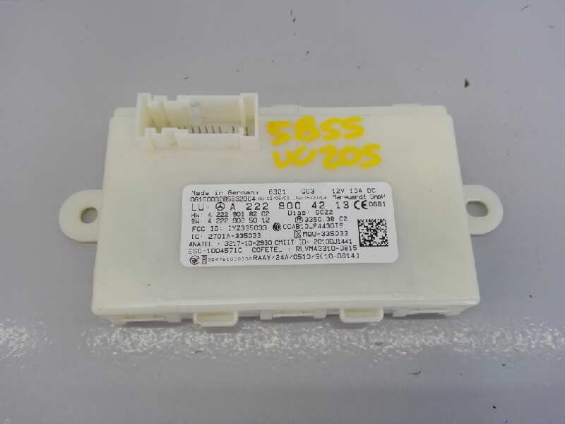 MODULO ELECTRONICO MERCEDES-BENZ CLASE C (W205) LIM. A2229004213 / E3-A1-5-3 A2229004213E3A153